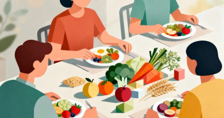 Alimentazione sana per tutta la famiglia